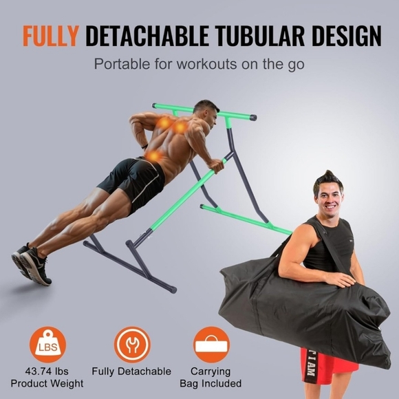 Vevor High-Strength Carbon Steel Pull-Up Bar - Picture 3 of 15